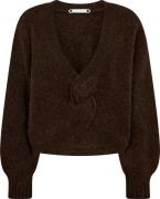 Co'couture Trui Twist Bruin dames