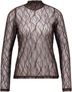 Co'couture Longsleeve Mercy Mesh Bruin dames
