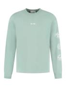 Pure Path Trui Patches Groen heren