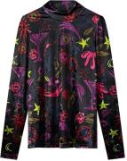 Pom Amsterdam Top Party Delight Zwart dames