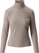 Zusss Top met Tricot Col en Streep Zwart dames