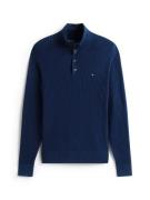 Tommy Hilfiger Gebreide Trui Pima Structure Navy heren