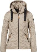 District Gewatteerde Jas Frejus Beige dames