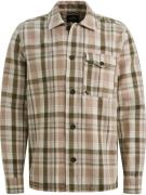 Vanguard Overhemd Ruit met borstzak Off White heren