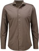 Profuomo Overhemd X-Cutaway Beige heren