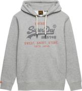 Superdry Hoodie heritage relaxed Grijs heren