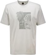 Boss Orange T-shirt Imprint Grijs heren
