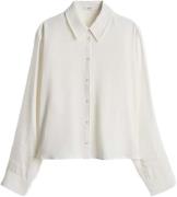 Opus Blouse Flowy Off White dames
