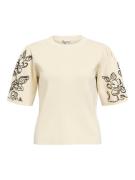 Object Gebreide Pullover Flora Off White dames