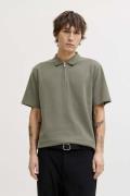 Jack & Jones Polo Ethan Zip Army heren