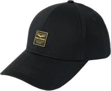 Pme Legend Cap van twill met stitching details Zwart heren