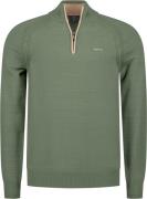 NZA Half zip Trui Army heren