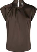 Neo Noir Top Fleur Drapy Taupe dames