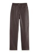 Scotch & Soda Broek Aurora Bruin dames