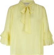 In Shape Blouse Margo  Geel dames