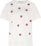 In Shape T-shirt Dabby Wit dames