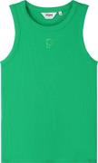 Pom Amsterdam Tanktop Rib  Groen dames