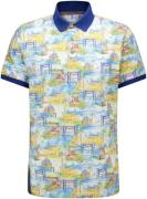 A Fish Named Fred Polo  Hemelsblauw heren