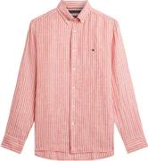Tommy Hilfiger Overhemd Bengal Stripe Oranje heren