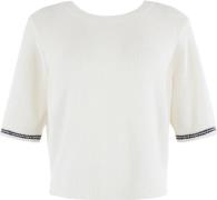 Anna Blue Trui Oleta Off White dames