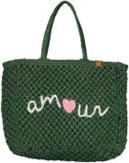 Zusss Strandtas Amour Groen dames