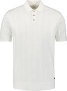 No Excess Polo Pullover Off White heren