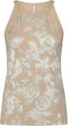 Summum Haltertop Printed Beige dames