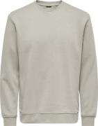 Only & Sons Sweater Connor Lichtgrijs heren