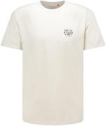 Revolution T-shirt Application Loose Fit Off White heren