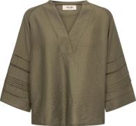 Mos Mosh Blouse Aleysa Army dames