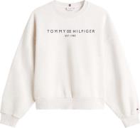 Tommy Hilfiger Sweater Corp Logo MDRN  Off White dames