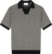 Pure Path Polo Ladder Stitch Zwart heren