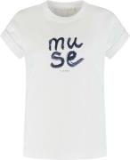 Florez T-shirt Bella  Off White dames