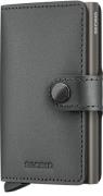 Secrid Miniwallet Matte Satin Antraciet heren