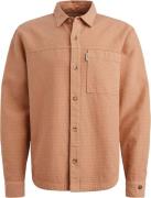 Cast Iron Overhemd Block Structure Crème heren