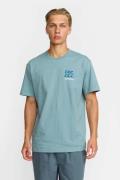 Revolution T-shirt Loose Fit Blauw heren