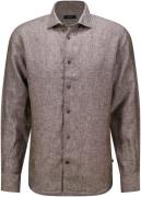 Matinique Overhemd Marc  Bruin heren