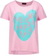 Miss Goodlife T-shirt Happy Place Roze dames