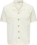 Only & Sons Vest Jam Life Regular Off White heren