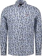 NZA Overhemd Navy heren
