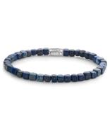 Rebel and Rose Armbanden Roll The Dices Lapis Lazuli Bracelet Blauw