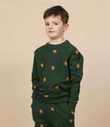 SNURK Nachtmode & Loungewear Winternuts Sweater Kids Groen