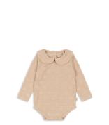 Konges Slojd Babykleding Miffie Collar Body Gots Beige