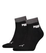 Puma Sokken New Heritage Quarter Unisex 2-Pack Zwart