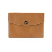 Tweedehands portemonnees Hermès Vintage , Brown , Dames