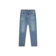 Klassieke Straight Jeans voor Mannen Edwin , Blue , Heren
