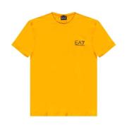 T-shirt Emporio Armani EA7 , Yellow , Heren