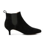 Saga Suède Chelsea Boot - Zwart Shoe the Bear , Black , Dames