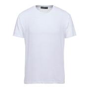Stijlvolle Heren T-Shirt Daniele Fiesoli , White , Heren
