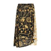 Midi Skirts Marine Serre , Multicolor , Dames